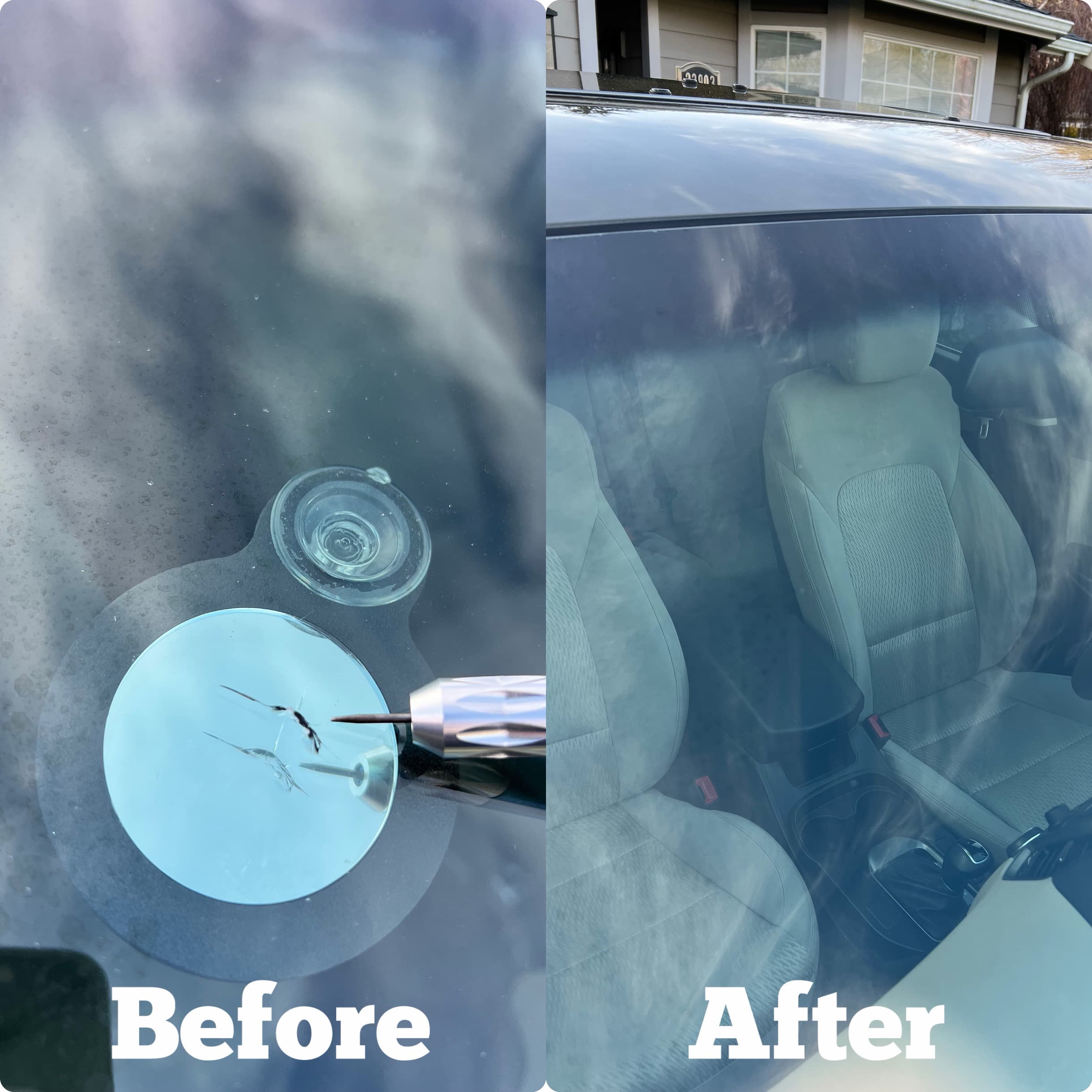 Recent windshield repair portfolio photo 6
